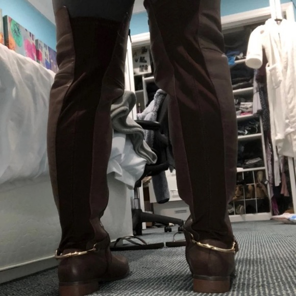 DSW Shoes Brown Knee High Boots Poshmark